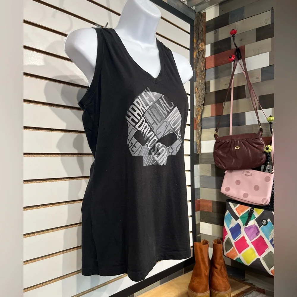 Harley Davidson HDMC skull tank